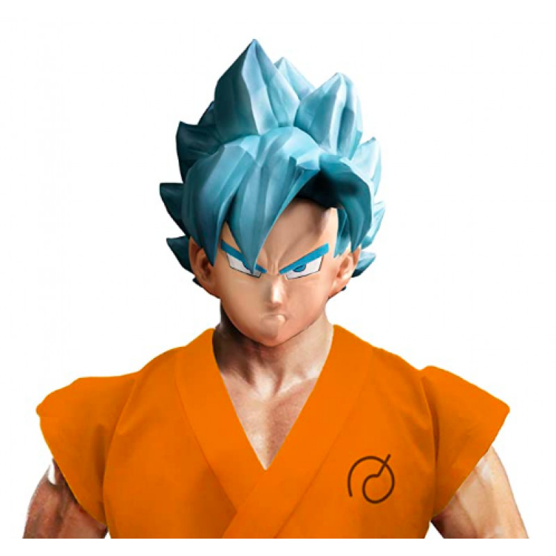 Máscaras Dragon Ball Super - Goku Super Saiyajin Deus - G2U - Máscara de  Festa - Magazine Luiza