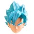 Máscara Goku Dragon Ball Z Super Saiyan God Anime Cosplay