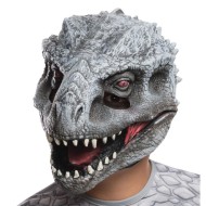 Máscara Jurassic Park O Mundo dos Dinossauros Indomirus TRex Infantil