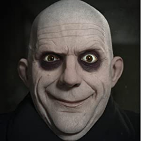 Máscara Tio Fester Adulto Família Addams