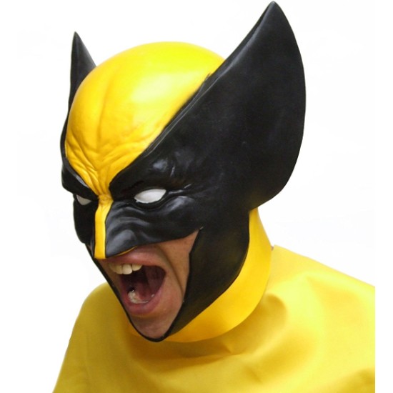 Máscara Wolverine Latex Luxo
