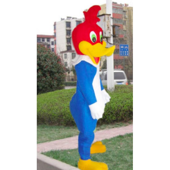 Mascote Pica Pau Adulto