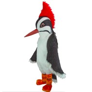 Mascote Pica Pau Adulto Pássaro