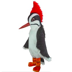 Mascote Pica Pau Adulto Pássaro