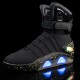 Tênis de Volta para o Futuro Marty Mcfly com Luz Preto