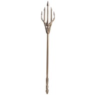 Tridente Dourado Aquaman Adulto Luxo Novo