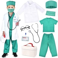 Fantasia Infantil Médico Luxo