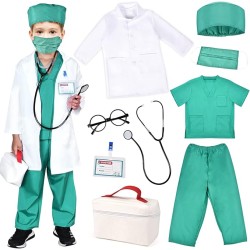 Fantasia Infantil Médico Luxo
