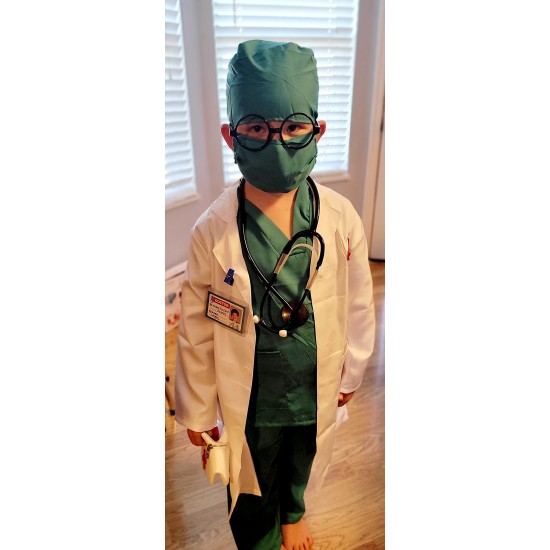 Fantasia Infantil Médico Luxo