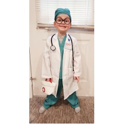 Fantasia Infantil Médico Luxo