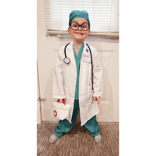 Fantasia Infantil Médico Luxo
