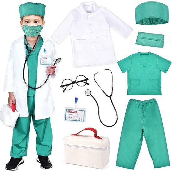 Fantasia Infantil Médico Luxo