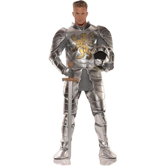 Fantasia Armadura Guerreiro Medieval Adulto