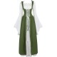 Fantasia Camponesa Vitoriana Medieval Adulto Feminino