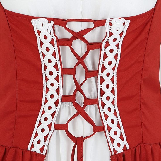 Fantasia Camponesa Vitoriana Medieval Adulto Feminino