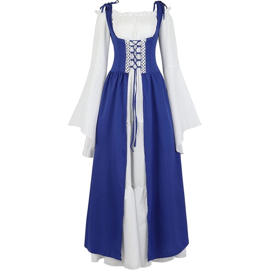 Fantasia Camponesa Vitoriana Medieval Adulto Feminino