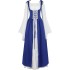 Fantasia Camponesa Vitoriana Medieval Adulto Feminino