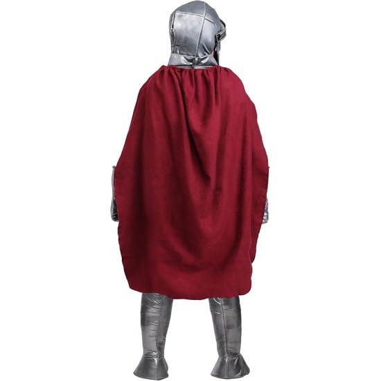 Fantasia Cavaleiro Guerreiro Real Medieval Infantil Luxo