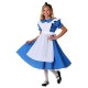 Fantasia Alice no País das Maravilhas Infantil Clássico