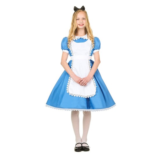 Fantasia Alice no País das Maravilhas Infantil Luxo