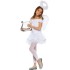 Fantasia Anjo Infantil Luxo Clássica