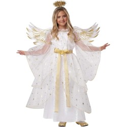Fantasia Anjo Luxo Infantil