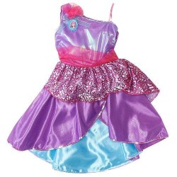 Fantasia Barbie Princesa Popstar Lilas