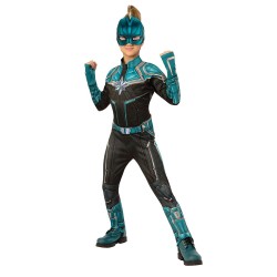 Fantasia Capitã Marvel Kree infantil Luxo
