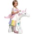 Fantasia de Montar Unicórnio Arco Iris Infantil