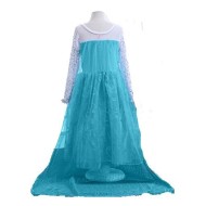 Fantasia Elsa Infantil Luxo Uma Aventura Congelante