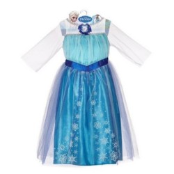 Fantasia Elsa Uma Aventura Congelante Infantil Luxo