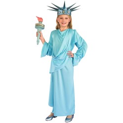 Fantasia Estátua da Liberdade Infantil Clássica