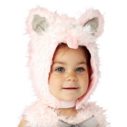 Fantasia Gato Rosa Luxo