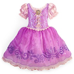 Fantasia Infantil Luxo Rapunzel Enrolados