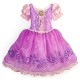 Fantasia Infantil Luxo Rapunzel Enrolados