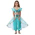 Fantasia Jasmine Luxo Infantil Clássica Luxo