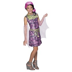Fantasia Monster High Draculaura com Asas Infantil
