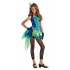 Fantasia Pavão Infantil Luxo