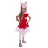 Fantasia Pepa a Porquinha Vestido Bailarina Infantil Luxo