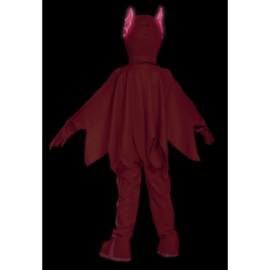 Fantasia PJ Máscaras  Corujita Amaya Luxo Infantil