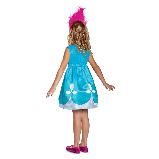 Fantasia Poppy Trolls Infantil Luxo