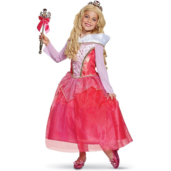 Fantasia Princesa Aurora Infantil A Bela Adormecida Prestige