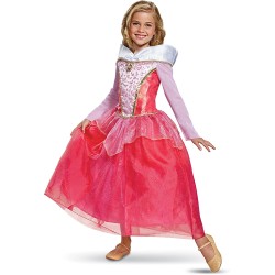 Fantasia Princesa Aurora Infantil A Bela Adormecida Prestige