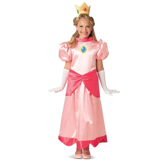 Fantasia Princesa Peach Infantil