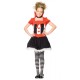 Fantasia Rainha de Copas Infantil Luxo
