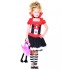 Fantasia Rainha de Copas Infantil Luxo