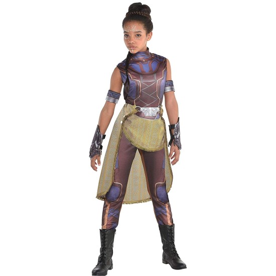 Fantasia Shuri Pantera Negra Luxo Infantil