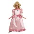 Fantasia Super Mario Bros. Princesa Peach Infantil luxo