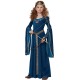 Fantasia Vestido Princesa Medieval Luxo Infantil