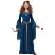Fantasia Vestido Princesa Medieval Luxo Infantil
